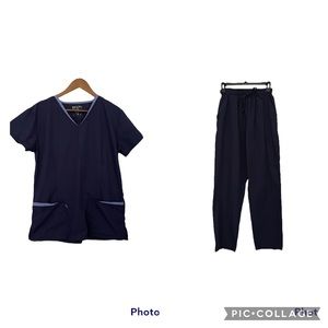 Green Town scrub set